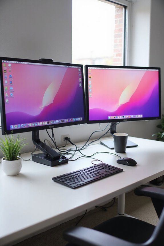 adjust monitor display settings