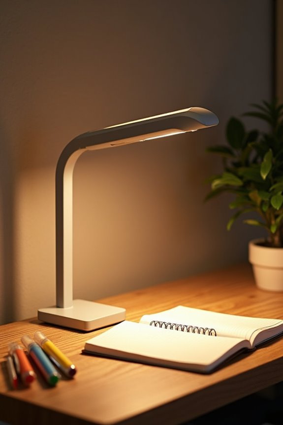 adjustable brightness desk lamp