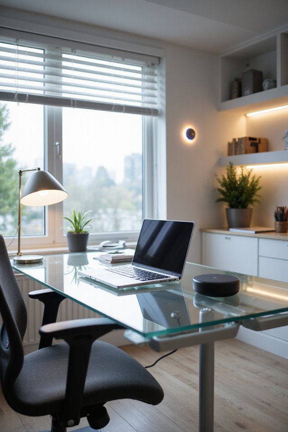 aesthetic and productive workspace