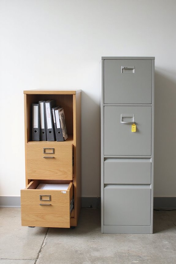 affordable vertical filing cabinets