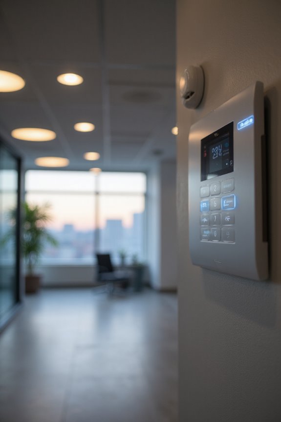 automated lighting enhances security