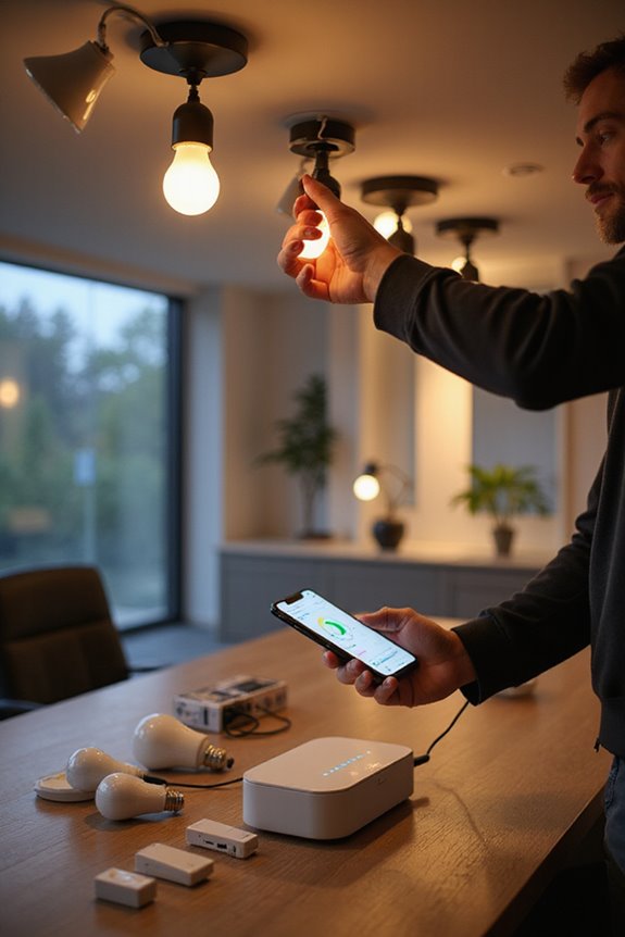 automated lighting installation guide