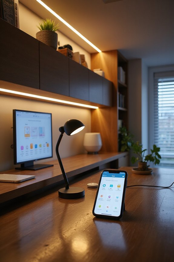 automated lighting system selection