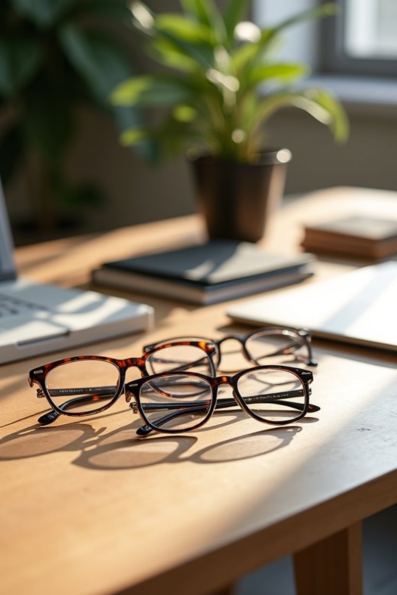 choosing blue light glasses