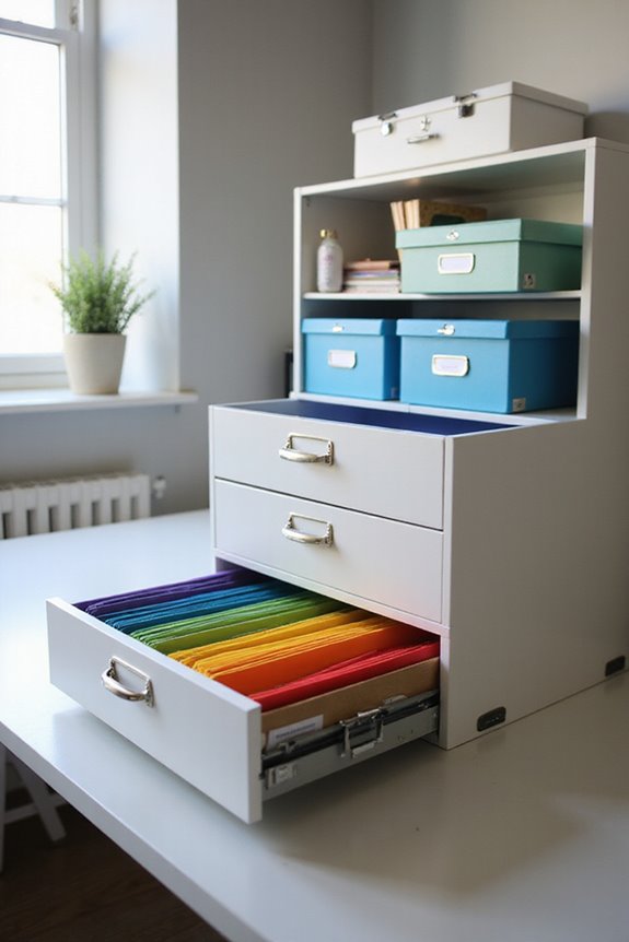 color coded filing system benefits