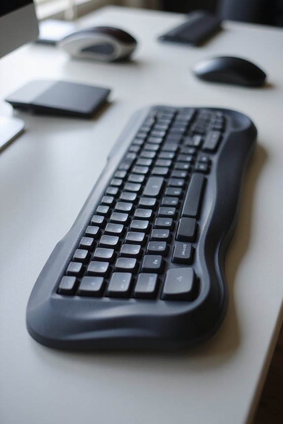 comfortable hand positioning design