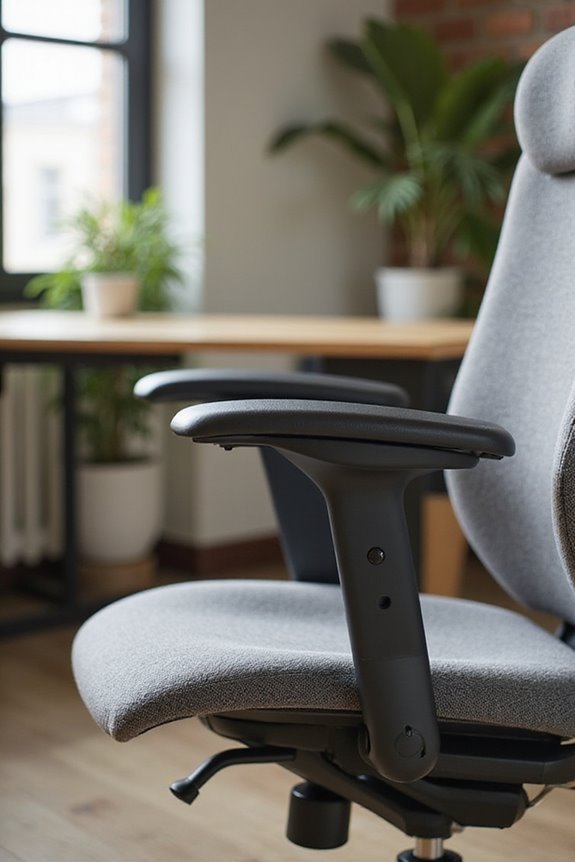 custom armrests enhance comfort