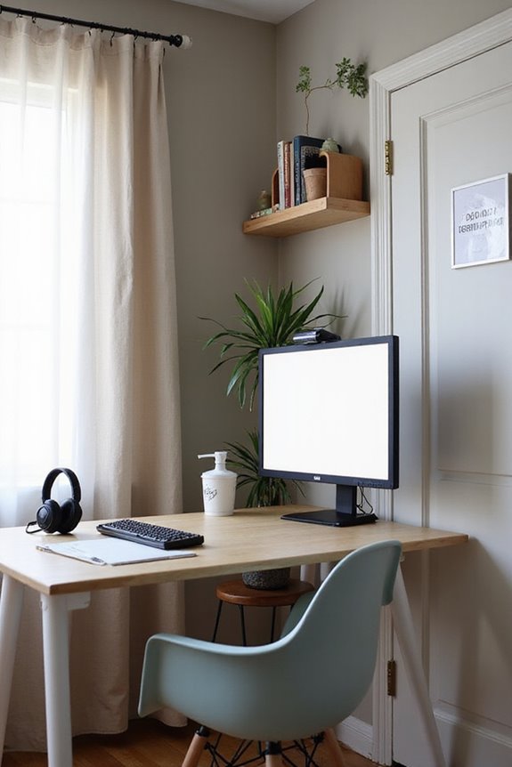 distraction free teaching environment setup