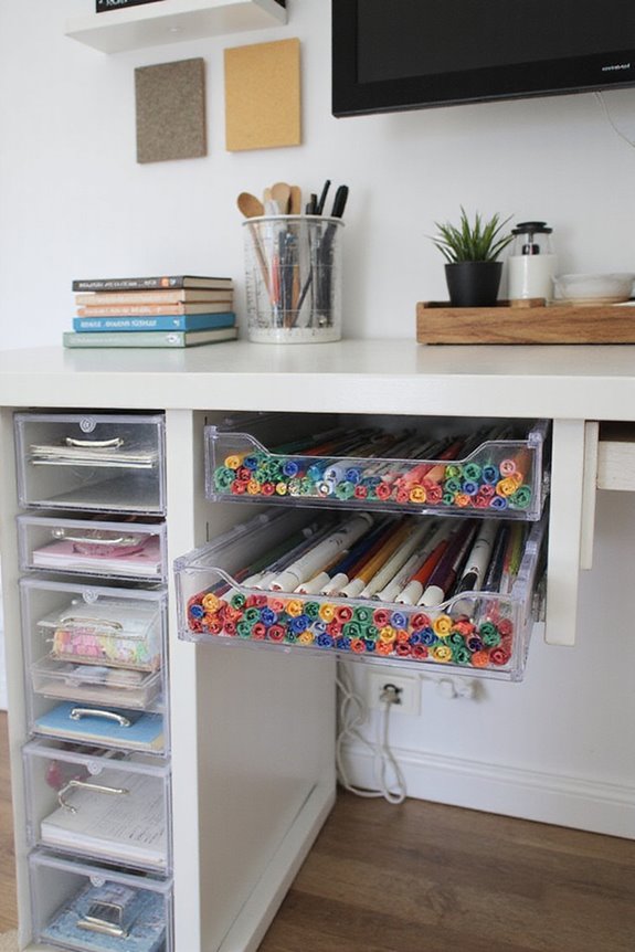 efficient home office organization