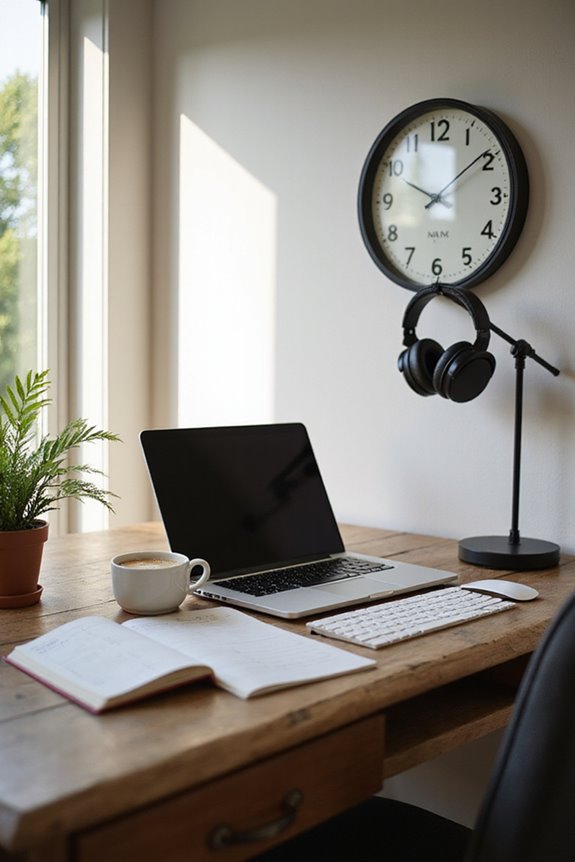 establishing productive work habits