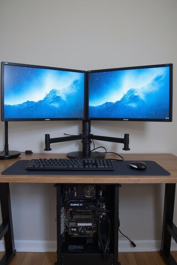 graphics card dual monitor setup