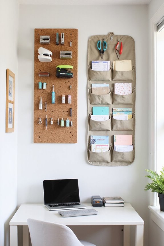 hanging storage for organization