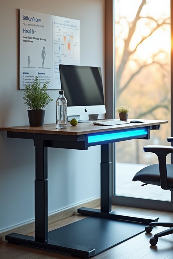 improved health with standing
