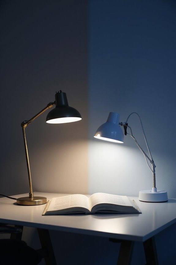 led desk lamps enhance comfort