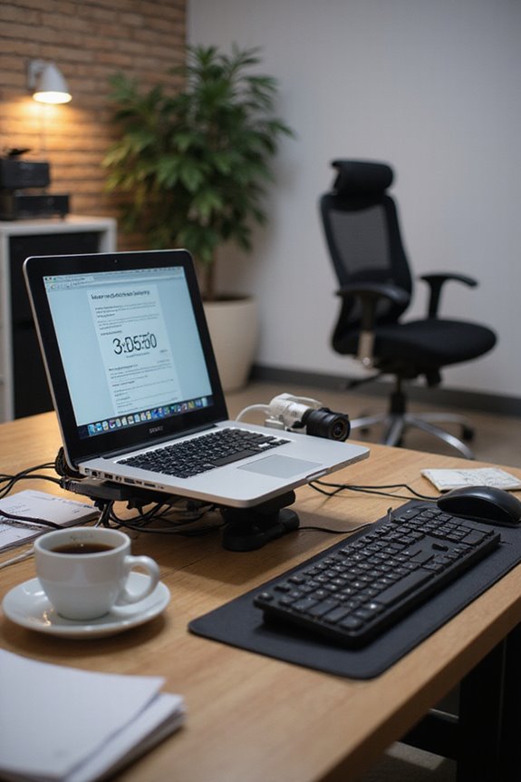 maximize standing desk comfort
