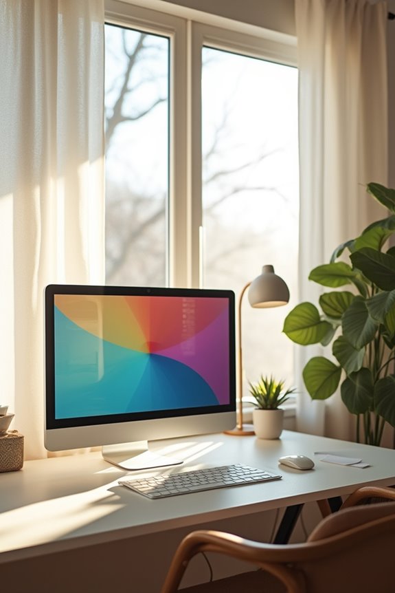 monitor glare reduction tips