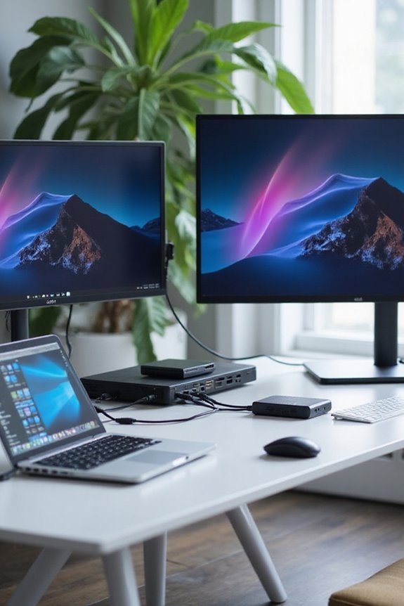 multi monitor productivity enhancement