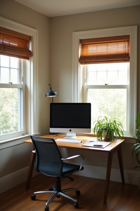 optimize furniture to reduce glare
