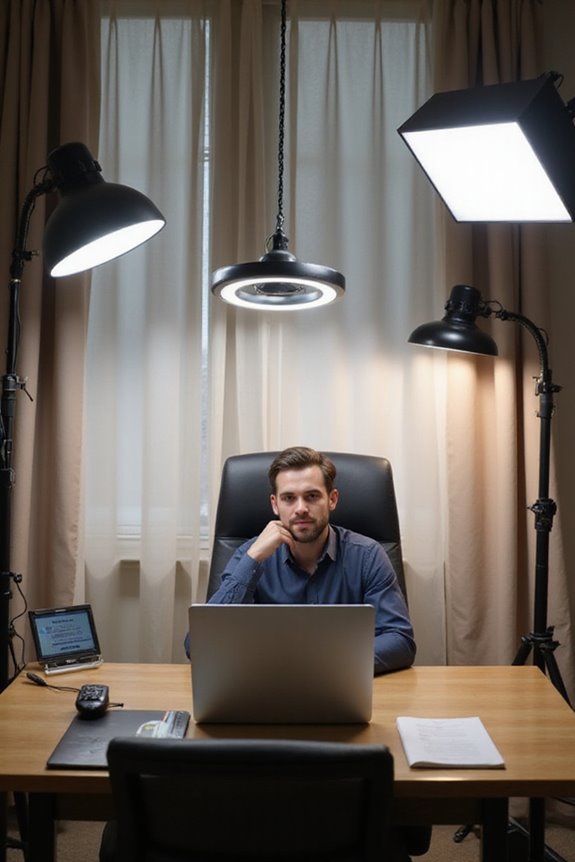 optimize lighting for video