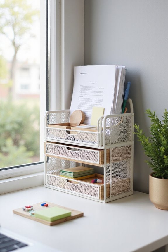 organized workspace boosts productivity