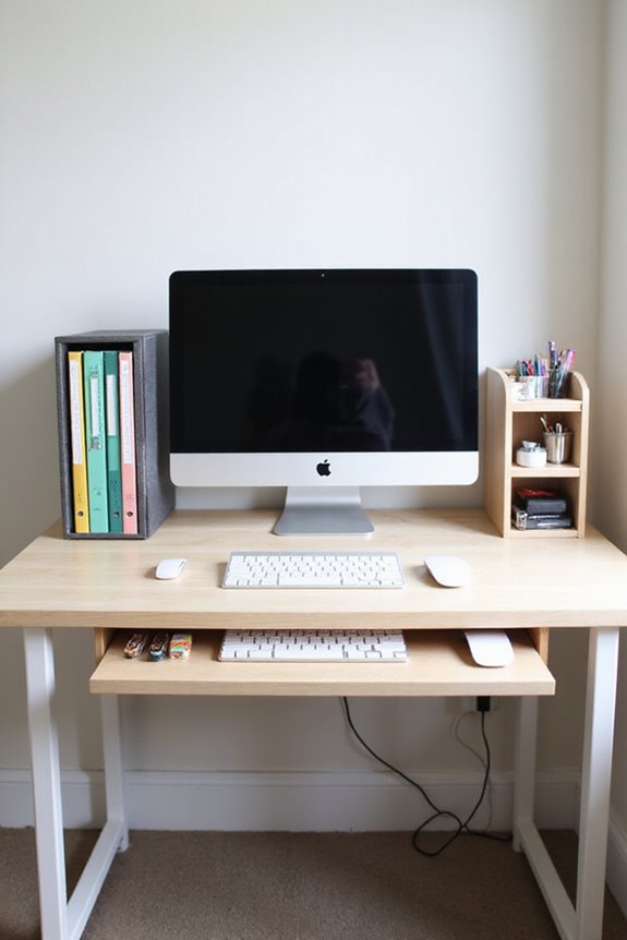 organized workspace enhances productivity
