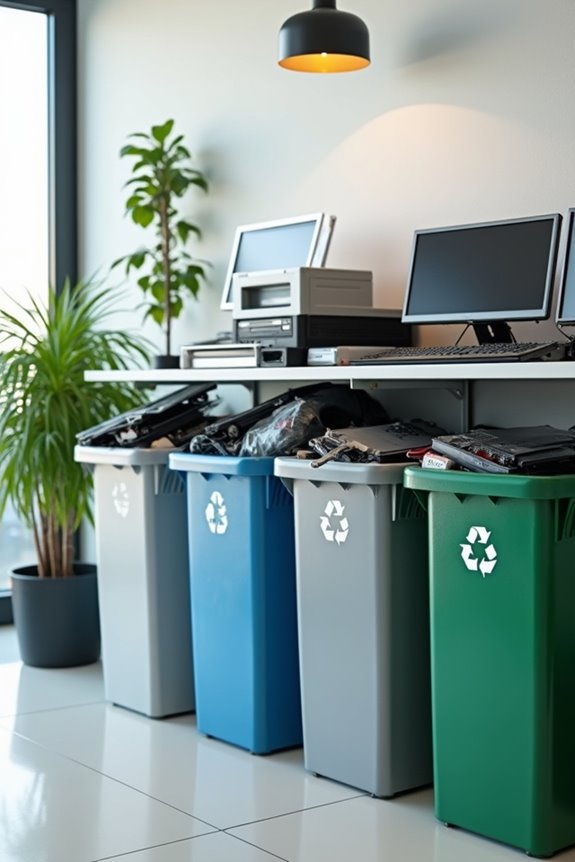 recycle office equipment responsibly