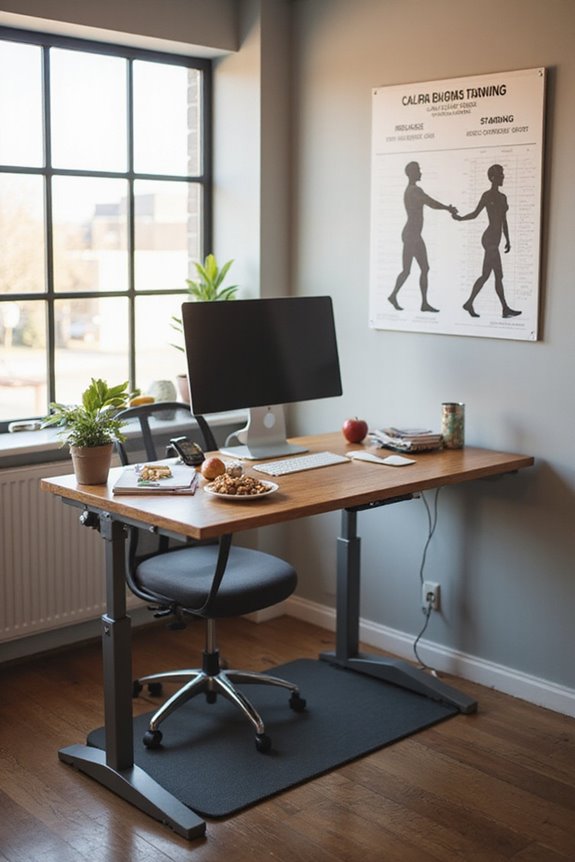 standing desk adjustment period