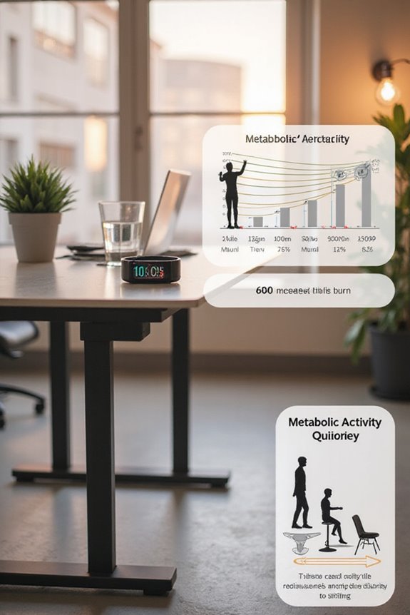 standing desk metabolic benefits
