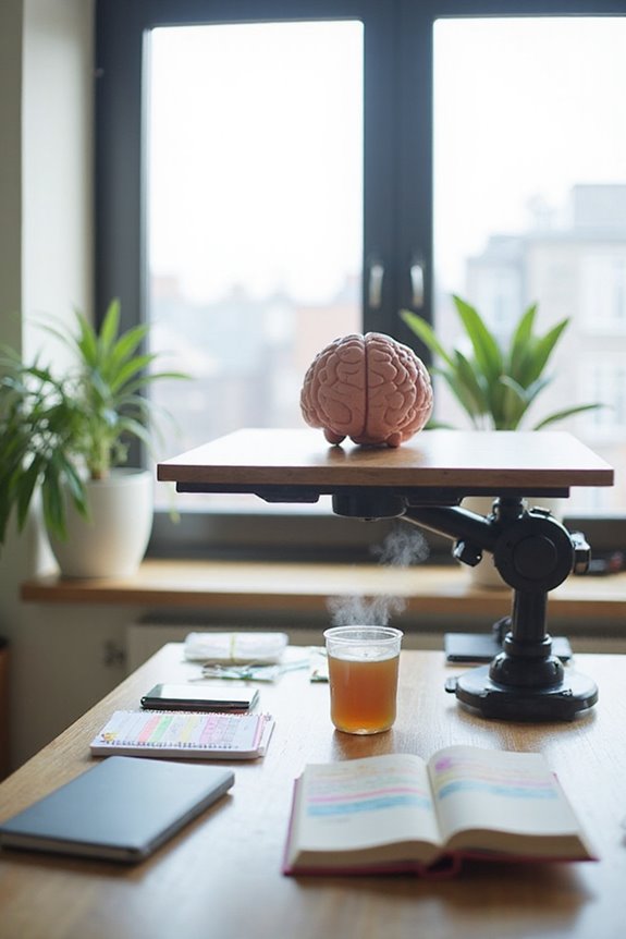 standing desks enhance cognition