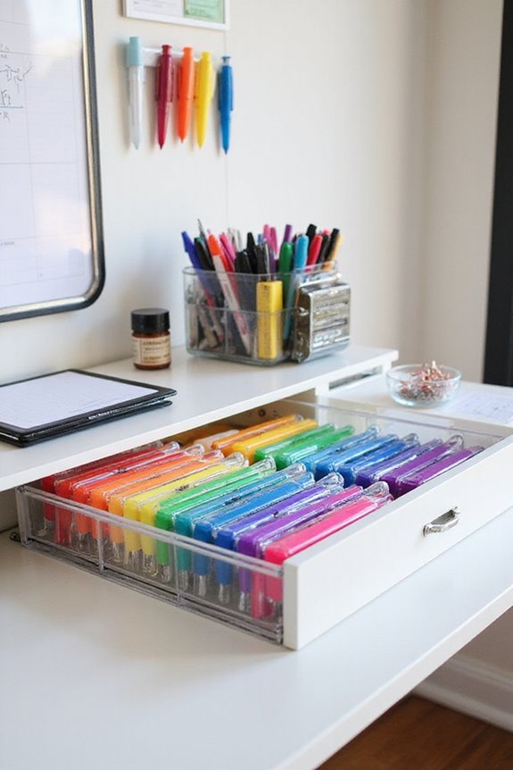 stylish and functional pen storage