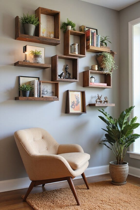 stylish wall shelves selection