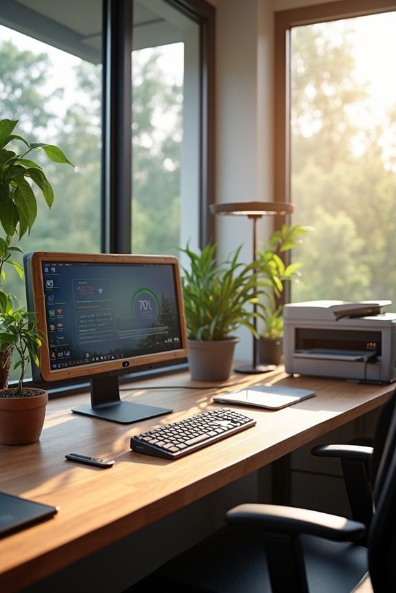 sustainable office equipment innovations