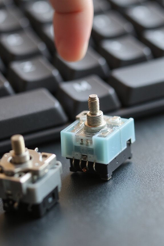 tactile feedback enhances typing