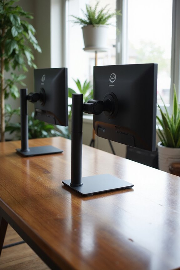 top dual monitor stands
