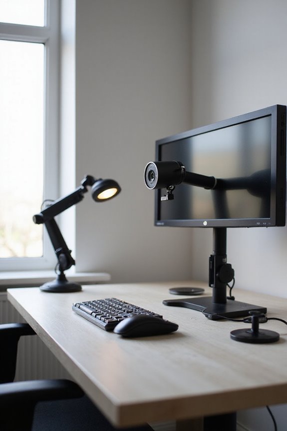 webcam angle positioning tips