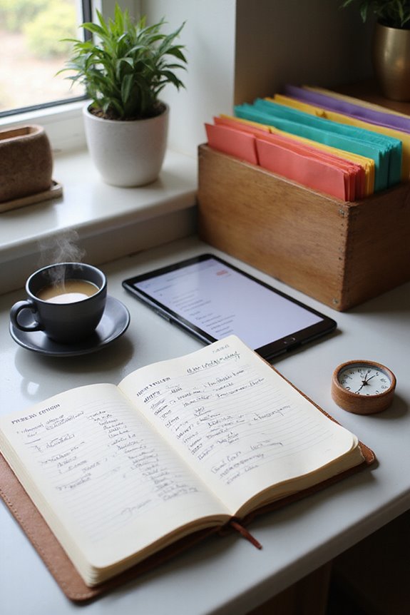 weekly task assessment routine