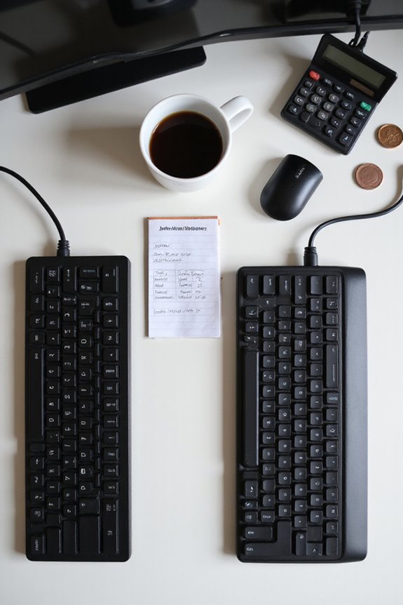 wired keyboards offer affordability